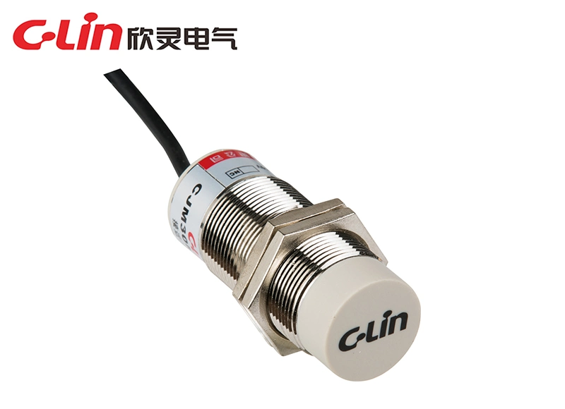 Cjm18m-8n2 Capacitive Type Cylindrical Proximity Switch M18 Threaded Metal Housing