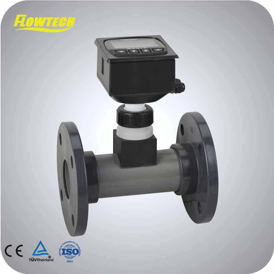 Magnetic Flow Meter Clamp Electromagnetic Flowmeter Modbus Water Flow Meter